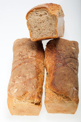 large loaves of bread traditionally roasted