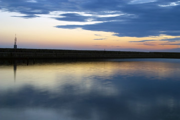 Obraz premium Breakwater Kivik