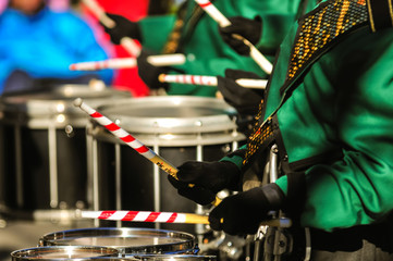 Naklejka premium drummer boy with drummer sticks