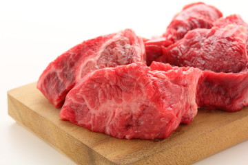牛肉角切り