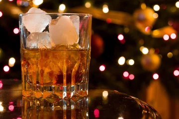 Fotobehang Christmas Cocktail © Scruggelgreen