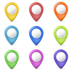 3d marker button set