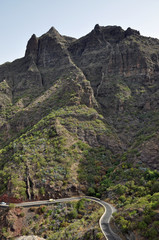 Bergstra&szlig;e im Teno-Gebirge, Teneriffa