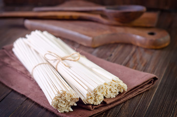 Fototapeta na wymiar raw pasta