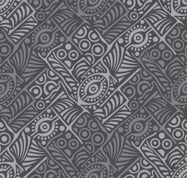 Seamless silver background