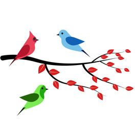 Three birds branch