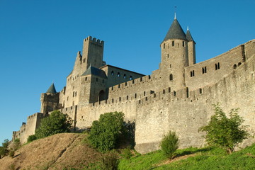 Fototapeta na wymiar La Cite - Carcassonne