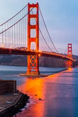 Fototapeten Golden Gate, San Francisco, Kalifornien, USA. © Luciano Mortula-LGM