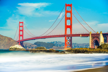 Fototapeta na wymiar Golden Gate, San Francisco, Kalifornia, USA.
