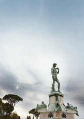 Fototapeta premium David, Piazzale Michelangelo, Florence, Italy