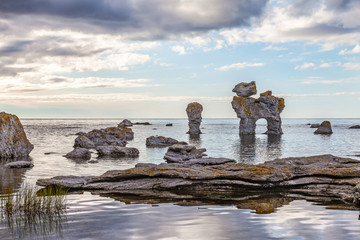 Rock formation on Gotland
