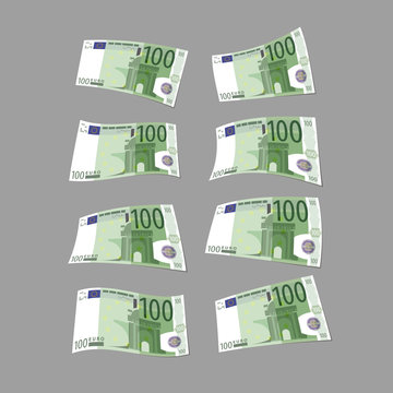 Euro. Vector format