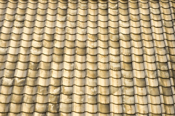 日本家屋の屋根