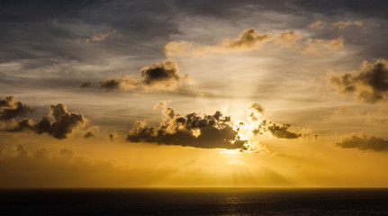 Fototapeta na wymiar Zachód słońca