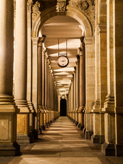 Mill colonnade at night © pyty