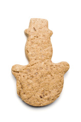 Snowman shape gingerbread
