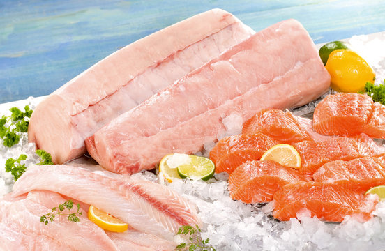 Etale de Poissons frais