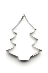 Christmas tree dough cut shape