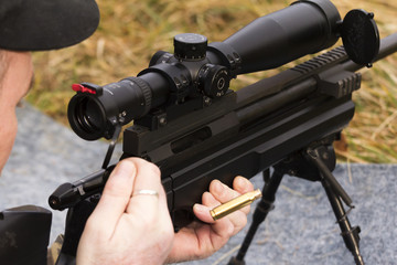 Obraz premium sniper