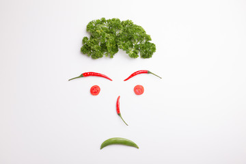 Obraz premium Healthy vegetables