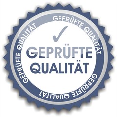 bouton geprüfte qualität