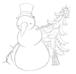 Snowman Spruce