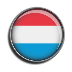 flag icon web button luxembourg