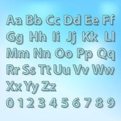 3d font