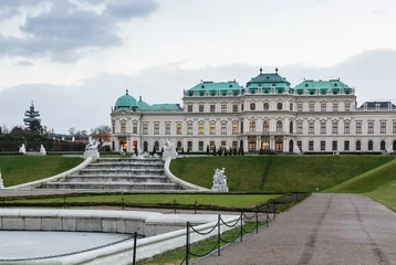 Deurstickers Upper Belvedere palace. Vienna © borisb17
