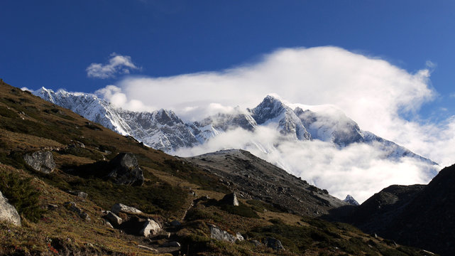 Himalayas, Lhotse peak