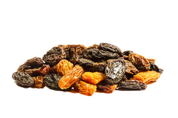 Pile of raisins