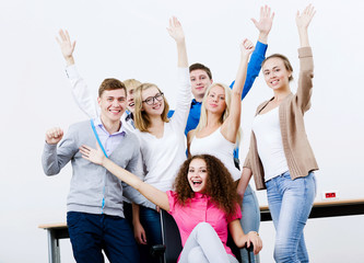 Obraz premium Group of students