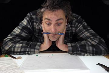 pensive animator