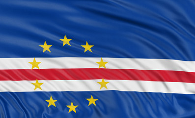 3D Cape Verde flag