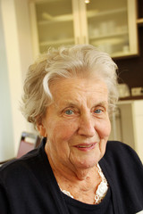 portrait einer greisin