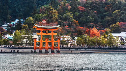 Otorii gate at Miyajima