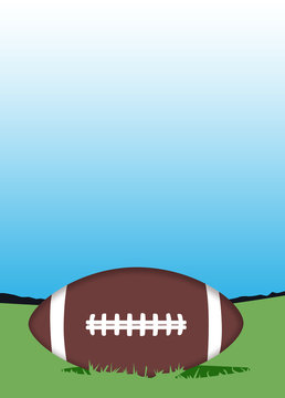 American football background