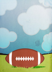 American football background