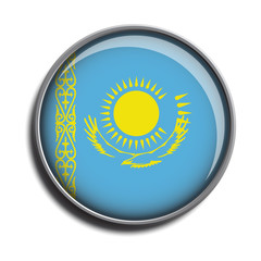 flag icon web button kazakhstan