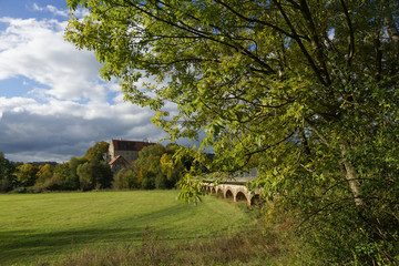 Schloss Aschach in Aschach bei Bad Bocklet, Unterfranken, Bayern