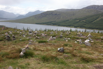 North part of  Scotland end of Loch Shiel, UK