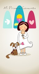 MI PRIMERA COMUNION