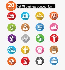 Human resource,Business concept icons