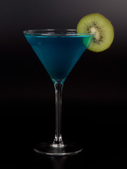 Blue cocktail