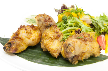 baked chicken in curry sauce