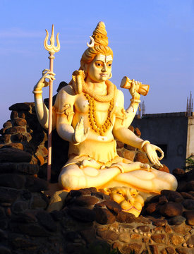Statue of Lord Shiva in Karnataka, India