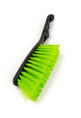 green new cleaning brush