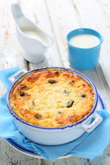 cottage cheese baked pudding