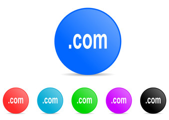 com icon vector set