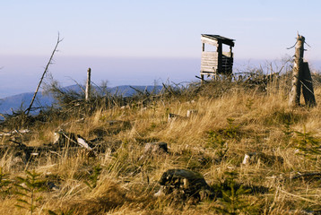 Jesień w Beskidach, Skrzyczne, Szczyrk, Polska